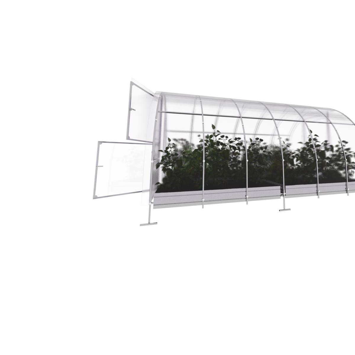 Kasvihuone KLASIKA EASY 12 m2, 4 mm polykarbonaattikansi