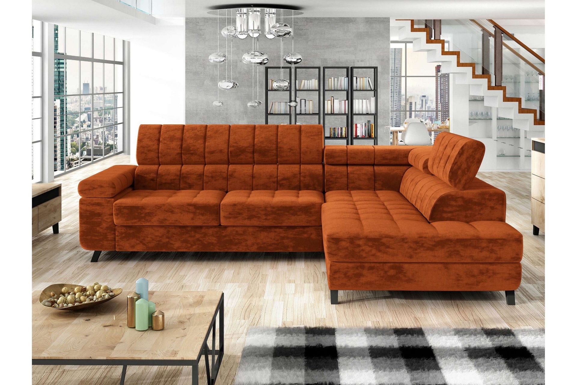 Amshyttan Vuodesohva Leposohvalla 3-Istuttava - Ruskea